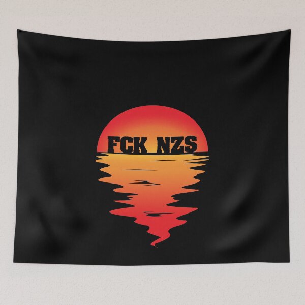 Item preview, FCK AFD NZS Sunset Against Racism designed and sold by Simcom.