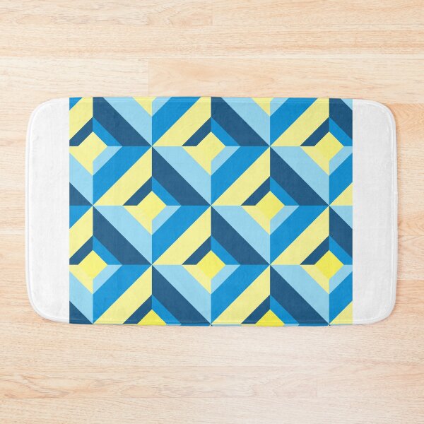 Item preview, Geometric cube pattern designed and sold by Delicarte.