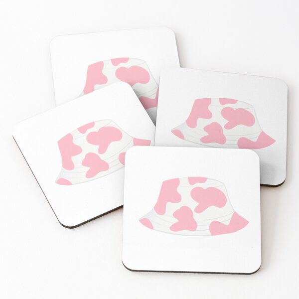 Item preview, Pink cow print bucket hat designed and sold by SNS-Arts.