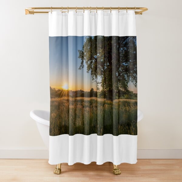 Field Of Dreams Shower Curtains Redbubble - abenaki roblox roblox image home decor decals