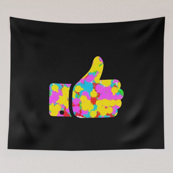Item preview, Thumbs Up Pop Colour/Color Tie Dye Funky Cool designed and sold by IBMClothing.
