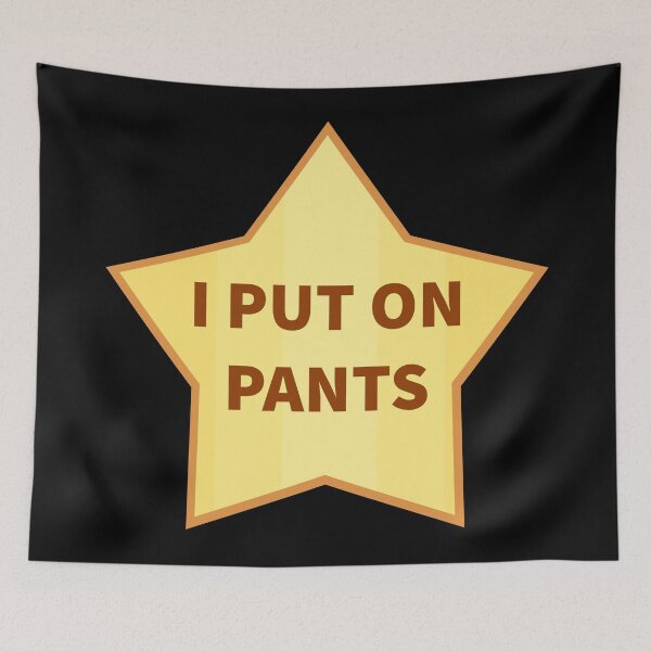 Item preview, I Put On Pants (Gold Stars)  designed and sold by SarcasticWords.