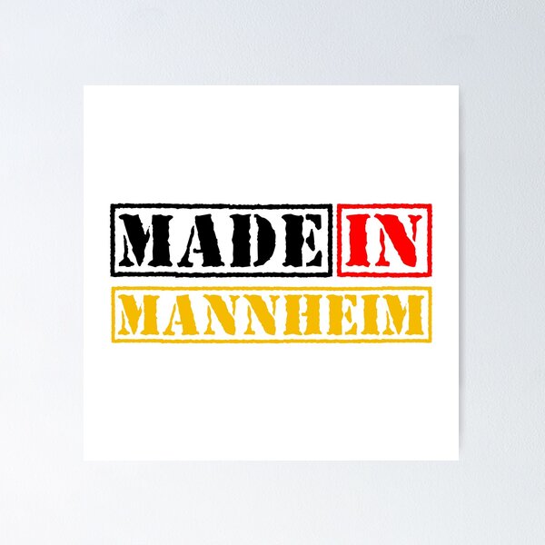 Item preview, Made in Mannheim Germany designed and sold by xesed.
