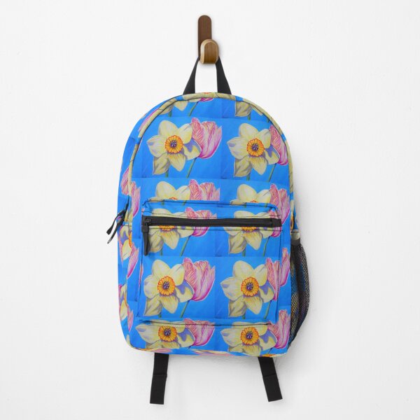 Item preview, Daffodil and Tulip Painting designed and sold by Art by Kirsten Sneath.