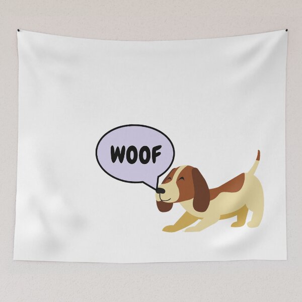 Item preview, Woof - cute animated dog designed and sold by priyankajustine.
