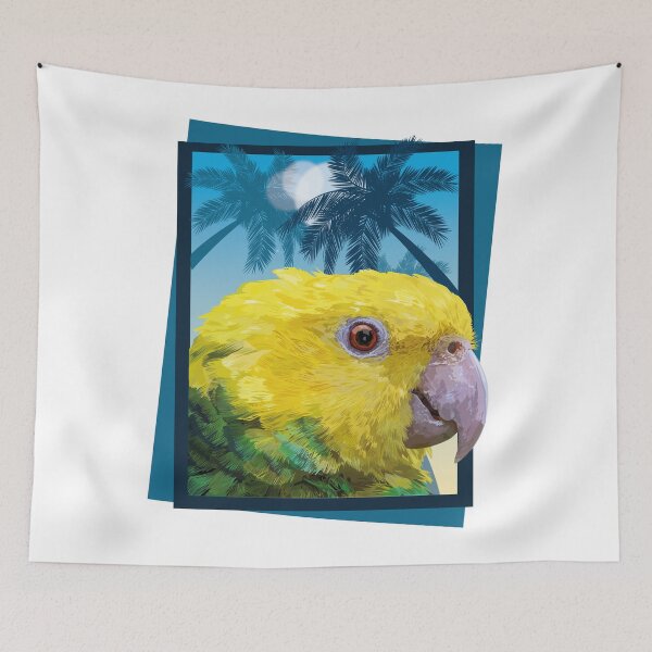 Item preview,  yellow-headed parrot designed and sold by obscurite.