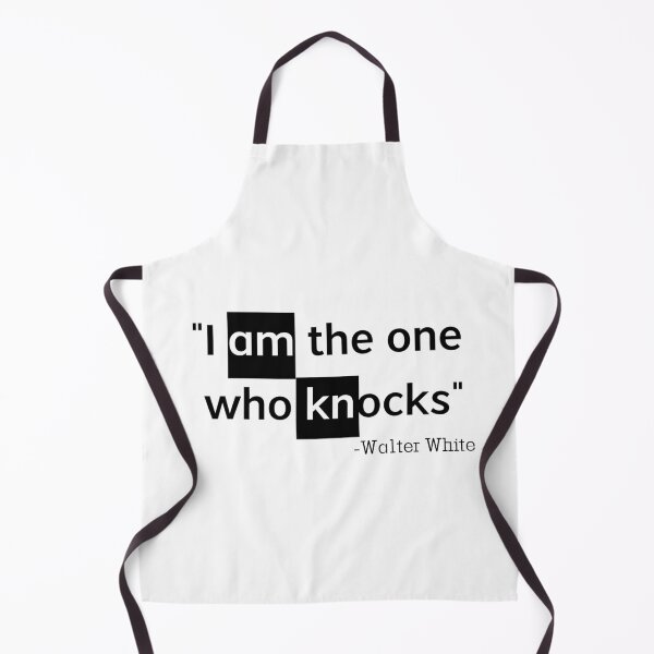 Item preview, "I am the one who knocks" -Breaking Bad quote designed and sold by SHAMTEES.