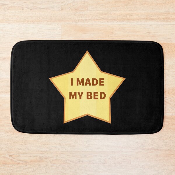 Item preview, I Made My Bed (Gold Stars)  designed and sold by SarcasticWords.