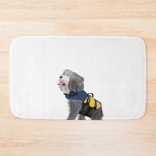 Item preview, Shih tzu in a life vest  designed and sold by Delaneymaybe.