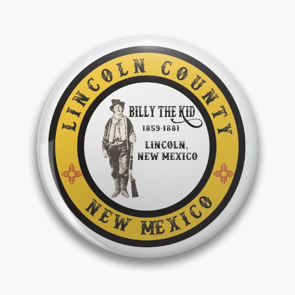 Item preview, Billy thee Kid Lincoln County New Mexico designed and sold by NewMexicoTees.