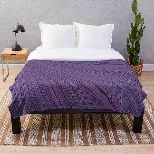 Peacock Passion Mornings Throw Blanket