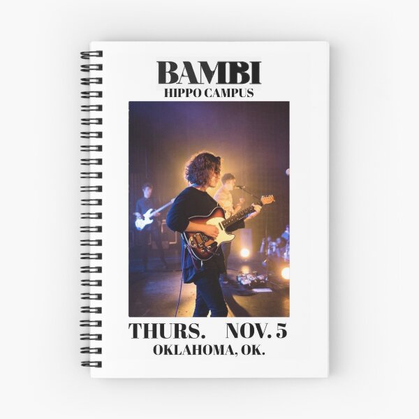 Item preview, Hippo campus bambi tour poster (nathan) designed and sold by Boyishdesigns.