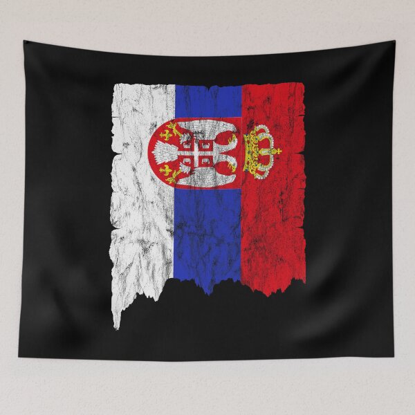 Item preview, Serbia flag vintage designed and sold by Argentini.