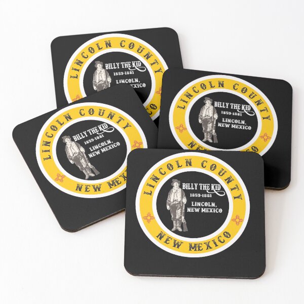 Item preview, Billy thee Kid Lincoln County New Mexico designed and sold by NewMexicoTees.