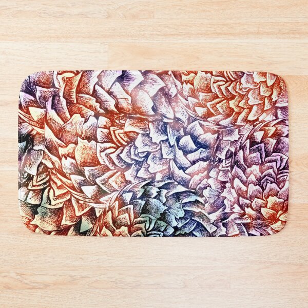 Item preview, Bright Swirly Scales designed and sold by Lupe-and-Pono.