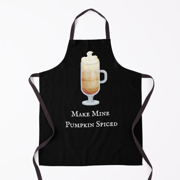 Item preview, Make Mine Pumpkin Spiced on Black designed and sold by Uttershirt.