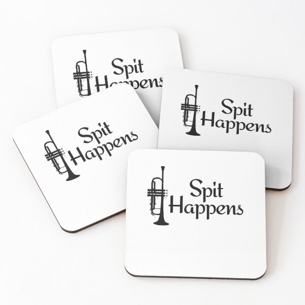 Item preview, Spit Happens Funny Trumpet designed and sold by nerdchild.