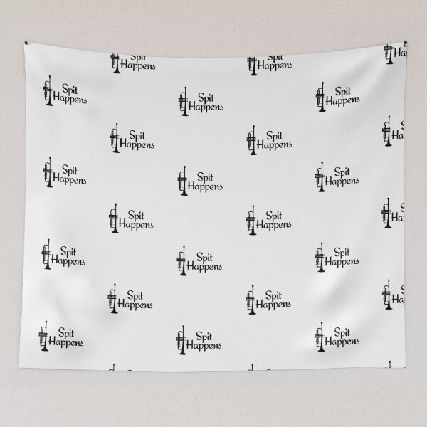 Item preview, Spit Happens Funny Trumpet designed and sold by nerdchild.