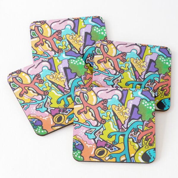 Artikelvorschau, Doodle Colorful Drawing Art Veins entworfen und verkauft von Doide.