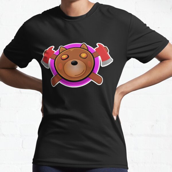 Roblox Piggy Doggy T Shirts Redbubble - clothes id for work at a pizza place roblox