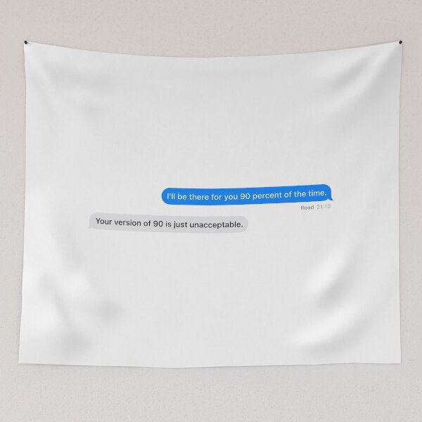 Item preview, “Your version of 90 is just unacceptable.” designed and sold by Simon Hol.