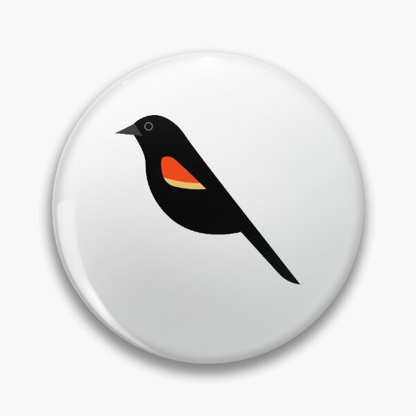 Item preview, Minimalist Red-winged Blackbird designed and sold by jspiggle.