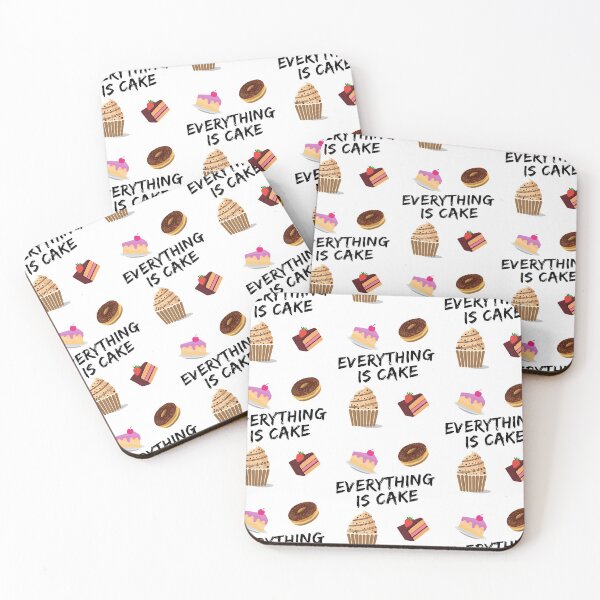 Item preview, Everything Is Cake Funny Novelty Gift Ideas T-Shirt designed and sold by mygiftideas.