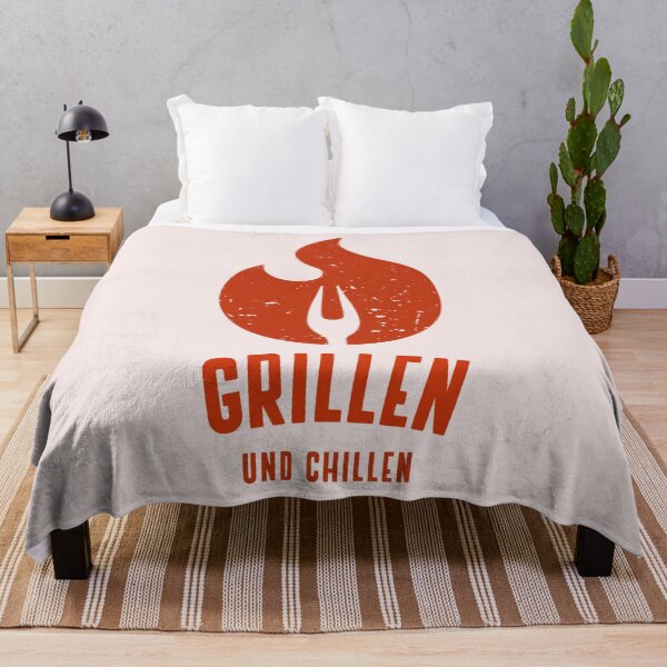 Item preview, German Barbecue BBQ Grillen und Chillen Deutsch Grill and Chill  designed and sold by Time4German.