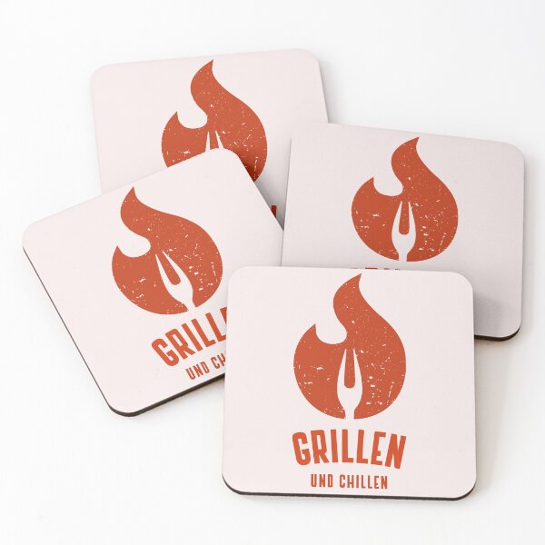 Item preview, German Barbecue BBQ Grillen und Chillen Deutsch Grill and Chill  designed and sold by Time4German.