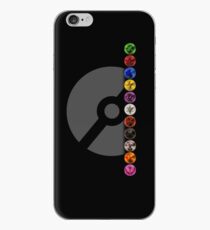 Pokemon TCG Type Symbols - iPhone Case w/ PokeBall iPhone-Hülle & Cover