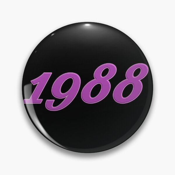 Item preview, 1988 round birthday designed and sold by Sandra78.