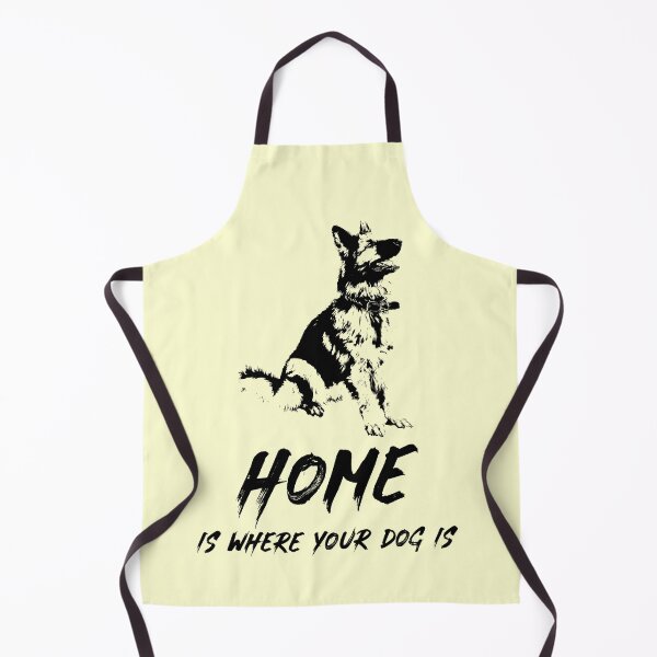 Item preview, Home Is Where Your Dog Is for K9 Canine lovers / German Shep designed and sold by Naumovski.