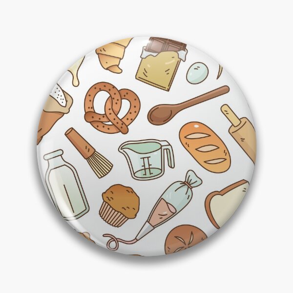 Artikelvorschau, Bakery Essentials Pattern entworfen und verkauft von Miri-Noristudio.
