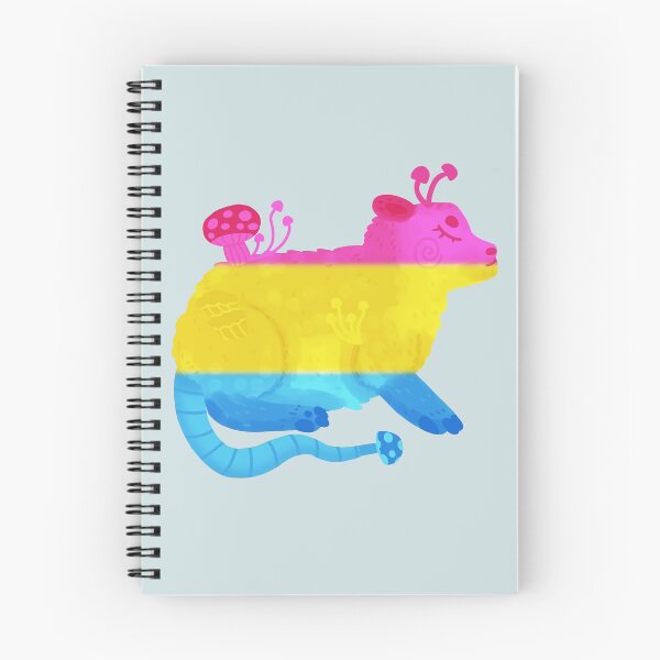 Item preview, Pansexual pride Pawpaw NADDpod fungal form  designed and sold by EllaCatDraws.