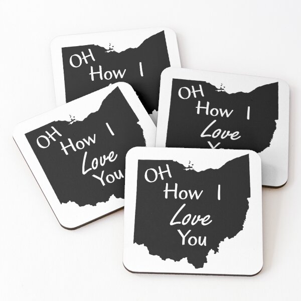 Item preview, Oh How I Love You State of Ohio designed and sold by nerdchild.