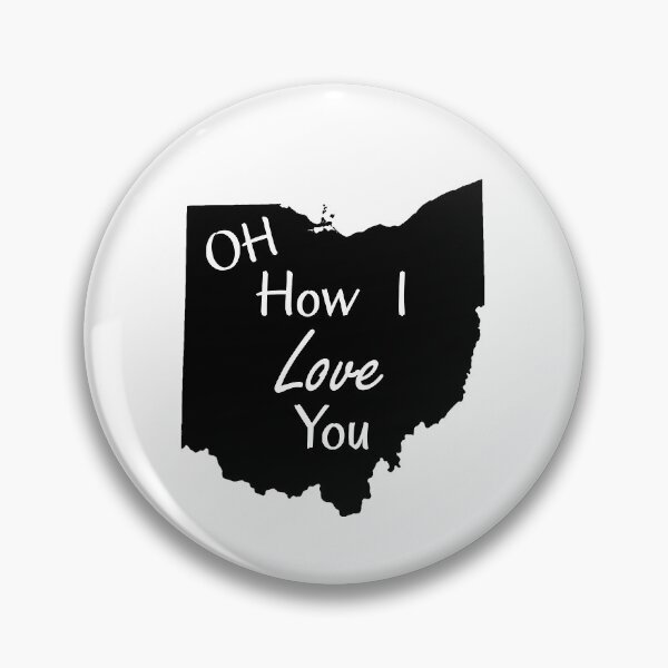 Item preview, Oh How I Love You State of Ohio designed and sold by nerdchild.