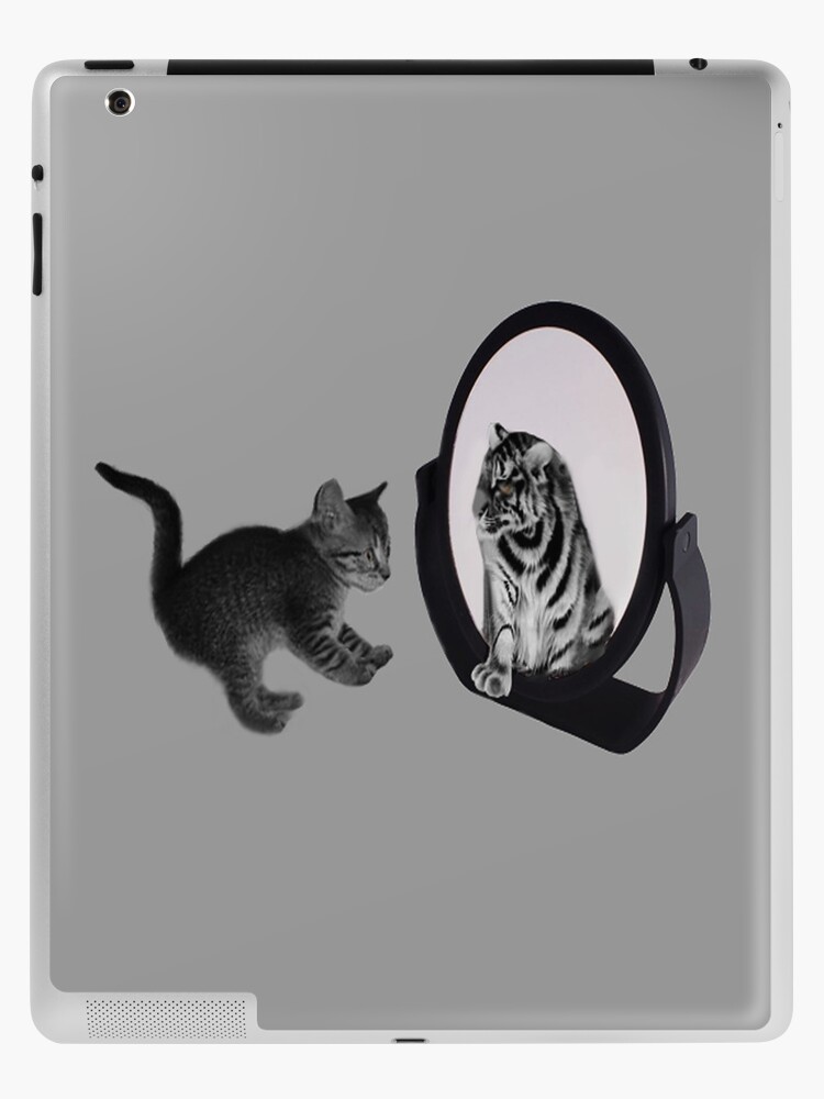 Mirror Of Truth What Do I See I See The Real Tiger In Me Ipad Case Lol Ipad Case Skin By Rapture777 Redbubble