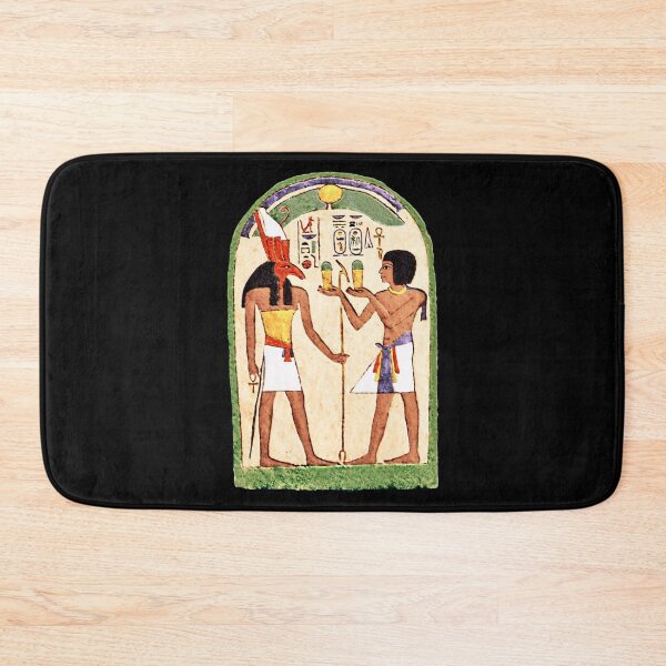 Item preview, Rameses I offering to Set stele. (Repainted) designed and sold by DotorEaon.