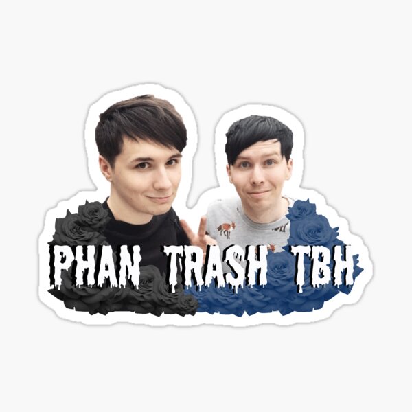 Item preview, PHAN TRASH TBH designed and sold by -kimi-.