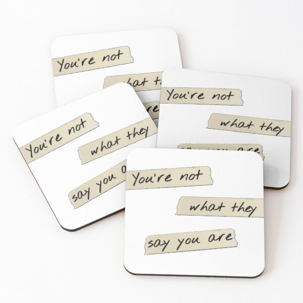 Item preview, "You are not what they say you are" aesthetic designed and sold by Iamstar.
