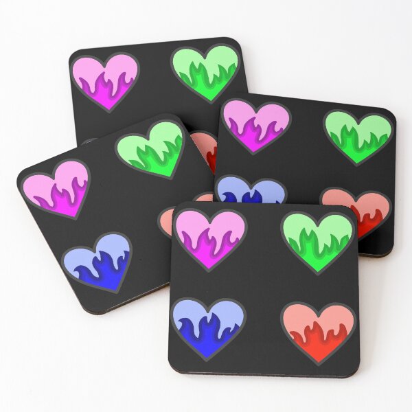 Item preview, Flaming heart assortment designed and sold by emroccs.