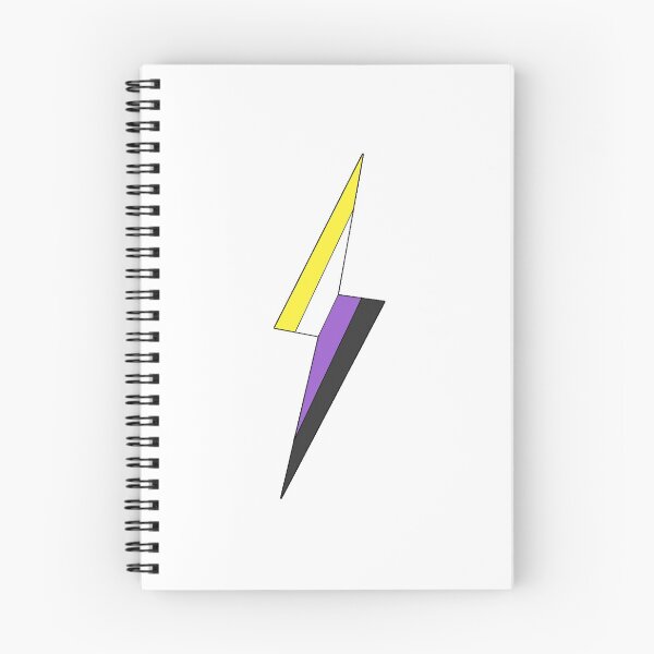 Item preview, Non Binary Lightning designed and sold by be-proud.