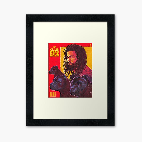 The Climb Framed Art Print