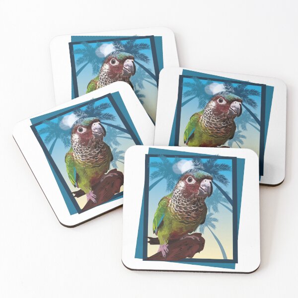 Item preview, painted parakeet designed and sold by obscurite.