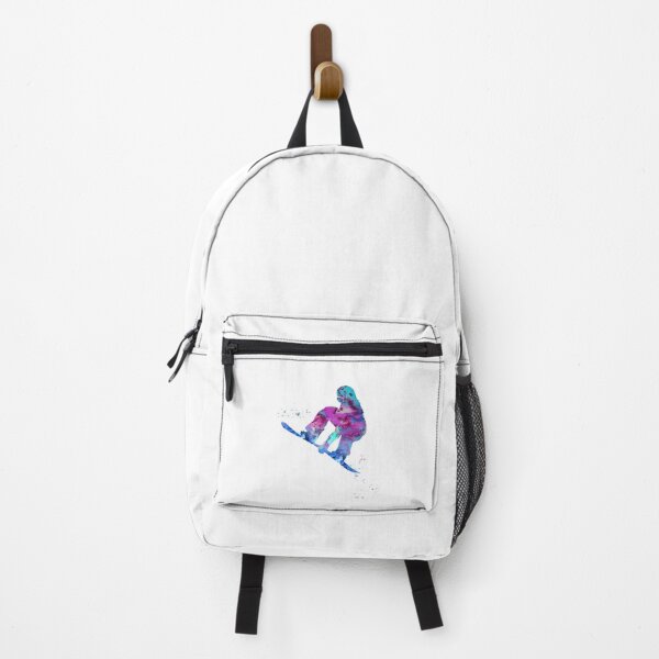 Artikelvorschau,  Aquarell Snowboard entworfen und verkauft von Rosaliartbook.