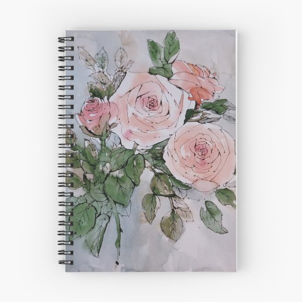 Item preview, Ramita de rosas románticas pálidas designed and sold by Lyn Pacific.