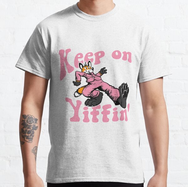 continuez yiffin T-shirt classique
