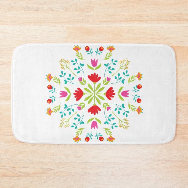 Item preview, Scandinavian Folk Art Floral Design 1 designed and sold by oneprettyprint.