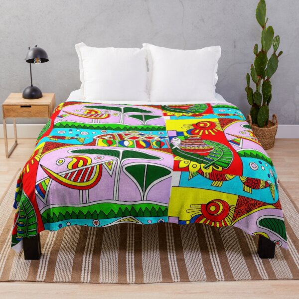 Item preview, Abstract Colorful Drawn Art designed and sold by Doide.