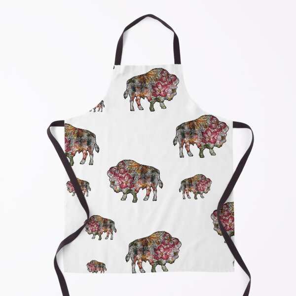 Item preview, Buffalo and Flowers Pattern designed and sold by Eduardo Tavares.